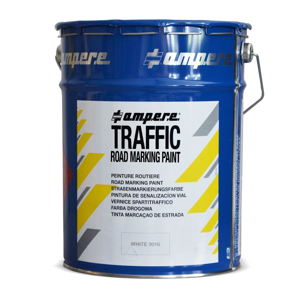 Obrázek produktu: A.M.P.E.R.E. Barva pro vodorovné dopravní značení TRAFFIC Paint 5 kg, žlutá