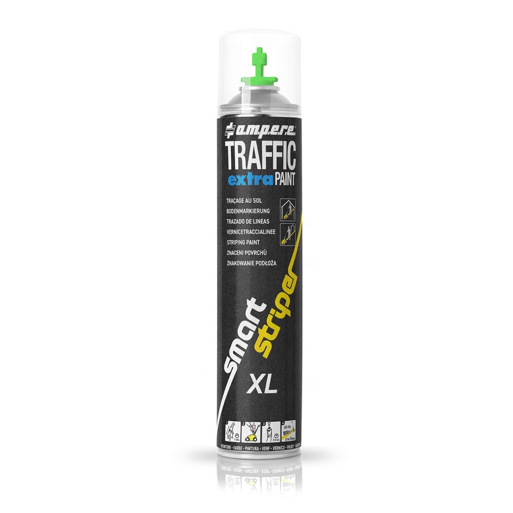 Obrázek produktu: A.M.P.E.R.E. Značkovací barva TRAFFIC extra Paint® XL 0,75 l, zelená.