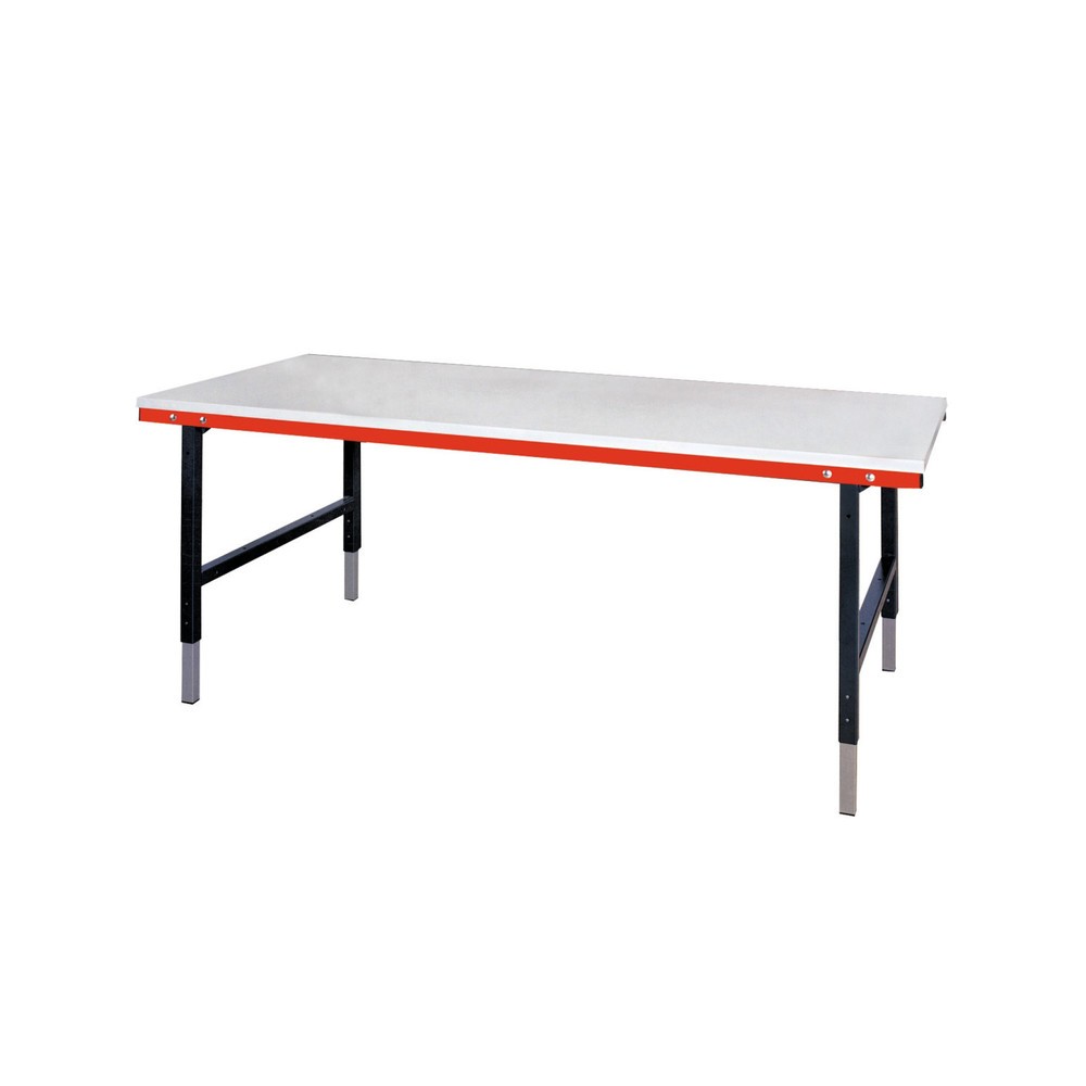 Obrázek produktu: Balicí a pracovní stůl Rocholz, nosnost 200 kg, VxŠxH 690-960 x 2000 x 920 mm