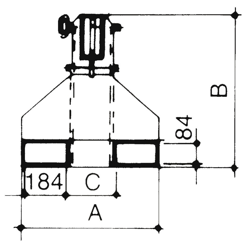 Číslo obrázku produktu 2: Bauer® Teleskopický nakladač, model 1, dosah až 3 690 mm, nosnost až 2 500 kg, žlutooranžový