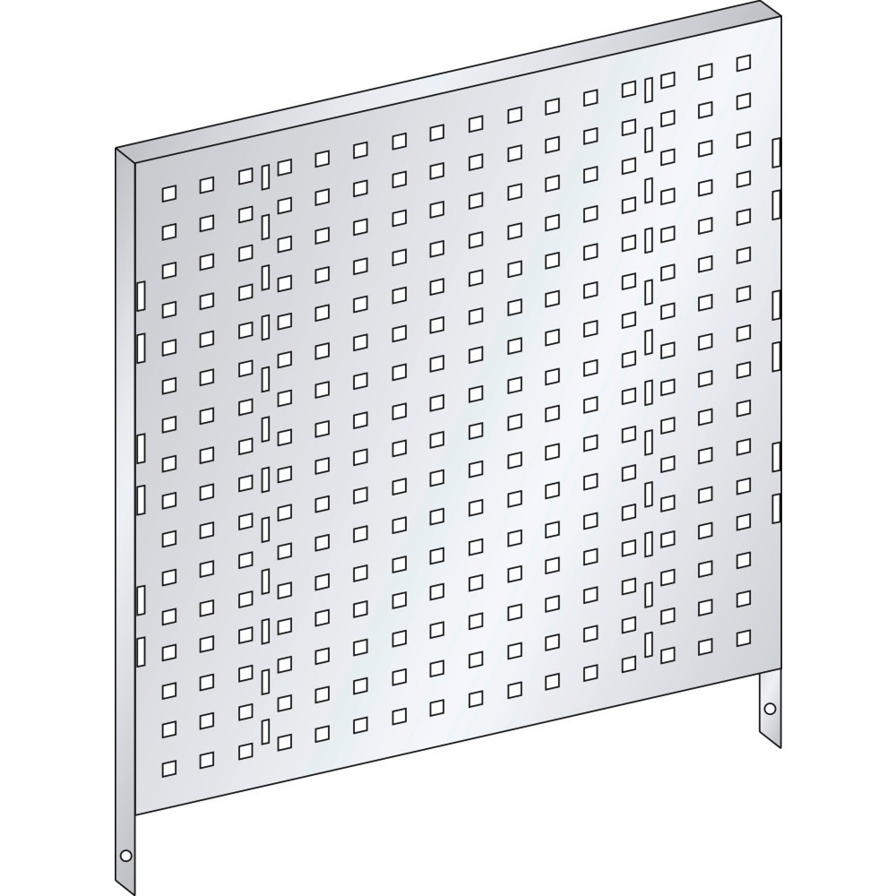 Obrázek produktu: Děrovaná zadní stěna LISTA, (ŠxV) 660x640 mm