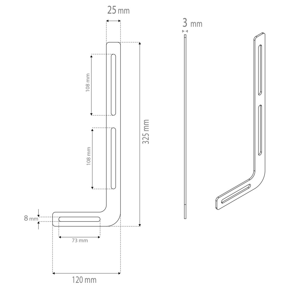 Číslo obrázku produktu 6: Držák soundbaru SB 300, černá