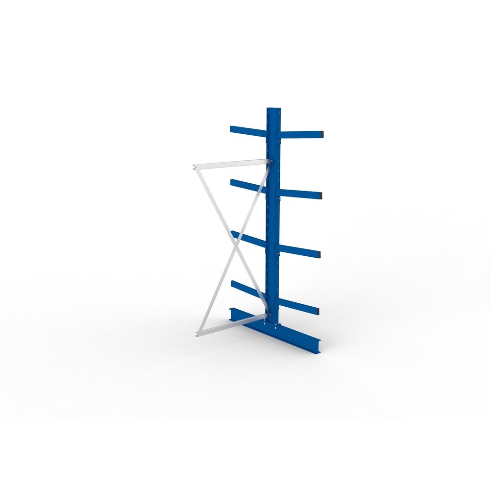 Číslo obrázku produktu 2: Přídavné pole konzolového regálu META, oboustranné, nosnost na rameno až 355 kg, VxŠxH 2 500 x 1 030 x 1 440 mm