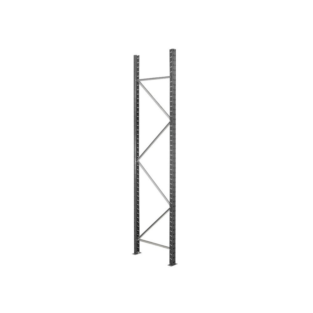 Číslo obrázku produktu 3: Široký regál ManOrga s ocelovými panely, přídavné pole, nosnost police 740 kg, VxŠxH 3 000 x 2 700 x 1 000 mm