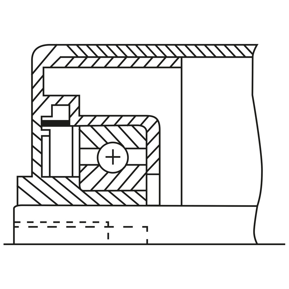 Číslo obrázku produktu 3: Nosný váleček pro válečkové dopravníky, plast, pružinová osa, Ø 50 mm, délka 200 mm, nosnost 100 kg