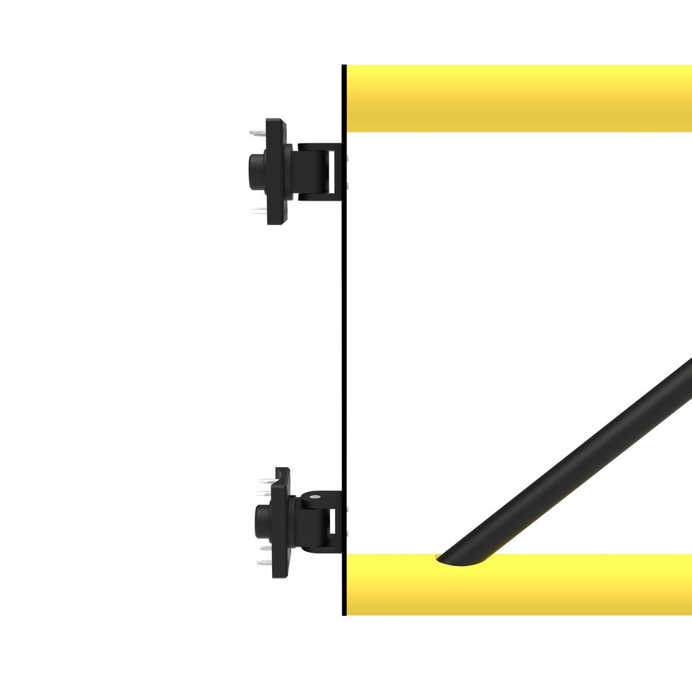 Číslo obrázku produktu 10: Otočné dveře pro bezpečnostní zábradlí „Delta“, V×Š 1200 × 800 mm