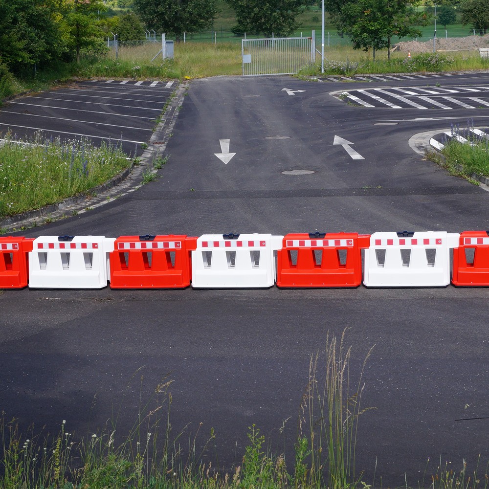 Číslo obrázku produktu 3: Plastový oddělovač jízdních pruhů, bílý