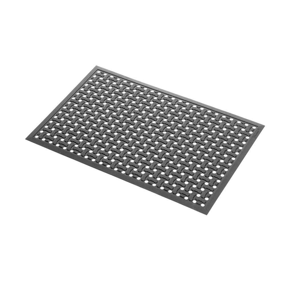 Číslo obrázku produktu 3: Protiúnavová rohož NoTrax Superflow® XT Nitrile, ŠxH 600 x 900 mm, černá