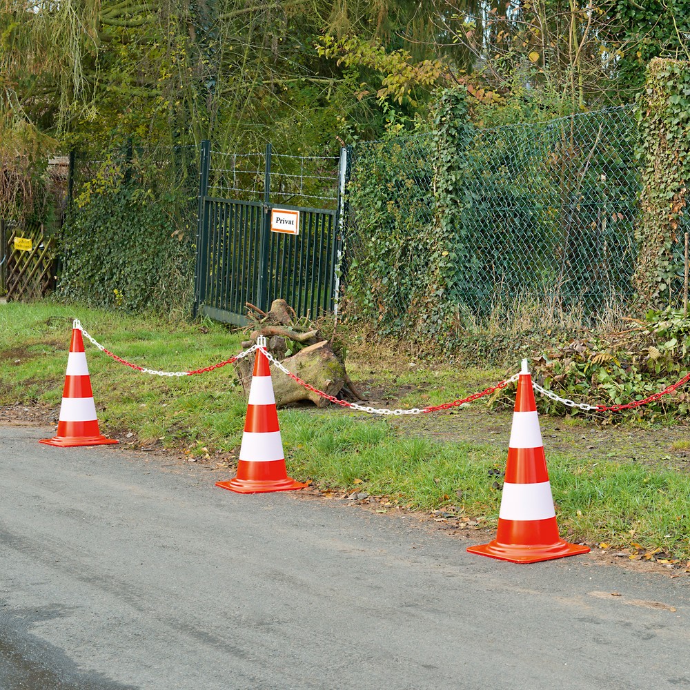 Číslo obrázku produktu 2: Sada dopravních kuželů, reflexní na denním světle, výška 500 mm