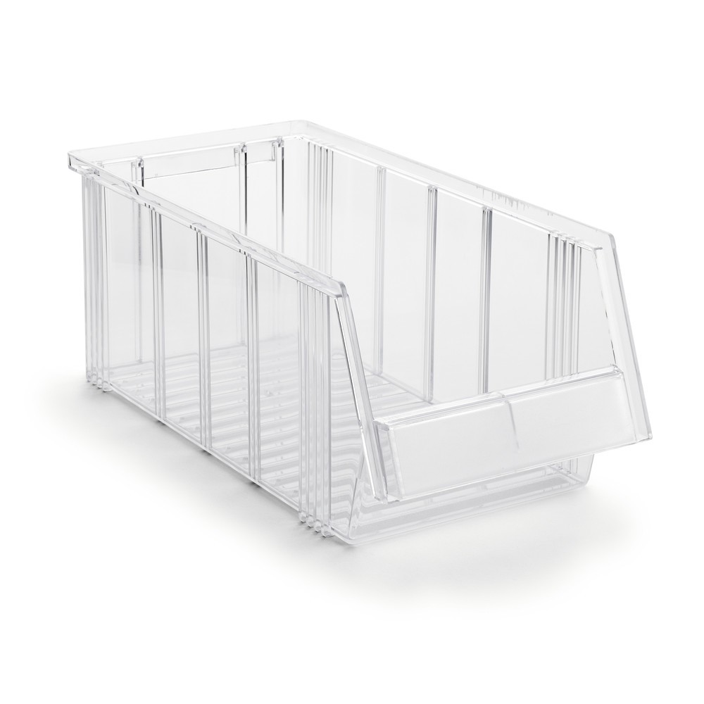 Obrázek produktu: Skladovací boxy transparentní, VxŠxH 156 x 186 x 400 mm