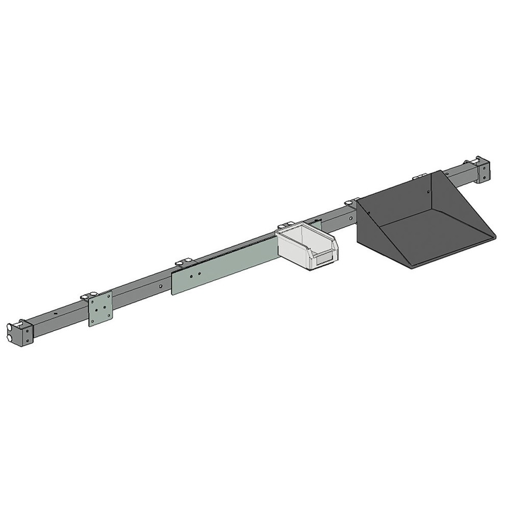 Číslo obrázku produktu 3: Univerzální držák, VxŠxH 40 x 1640 x 40 mm