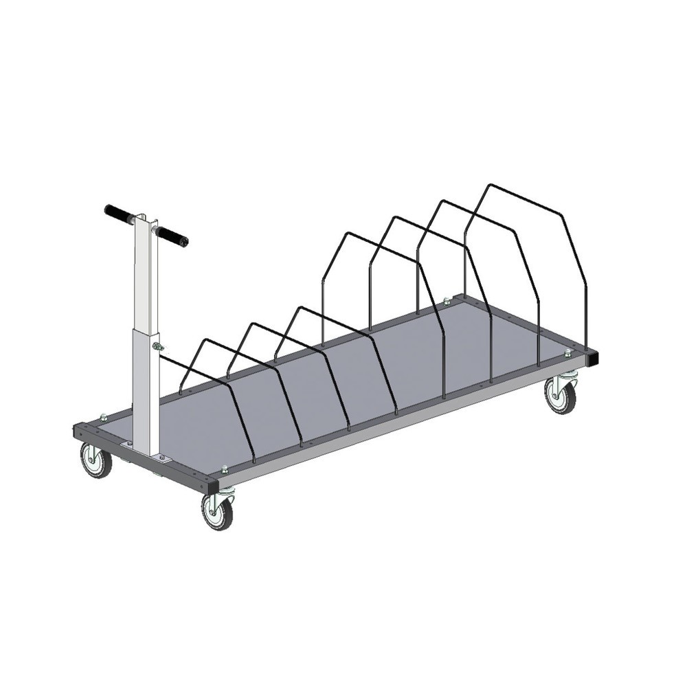 Obrázek produktu: Zásobník pod stůl pro systém balicích stolů Rocholz, VxŠxH 690 x 1600 x 600 mm